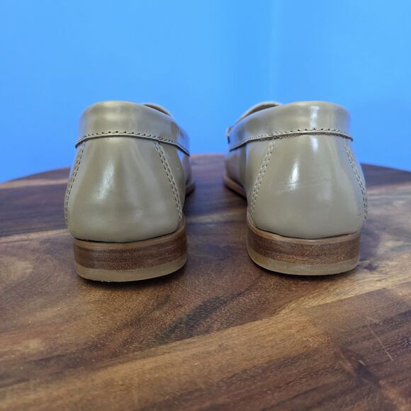 GH Bass Weejuns Colorblock Penny Loafer Women’s 7.5/8M Taupe/Off White 3998 268 - Picture 7 of 12